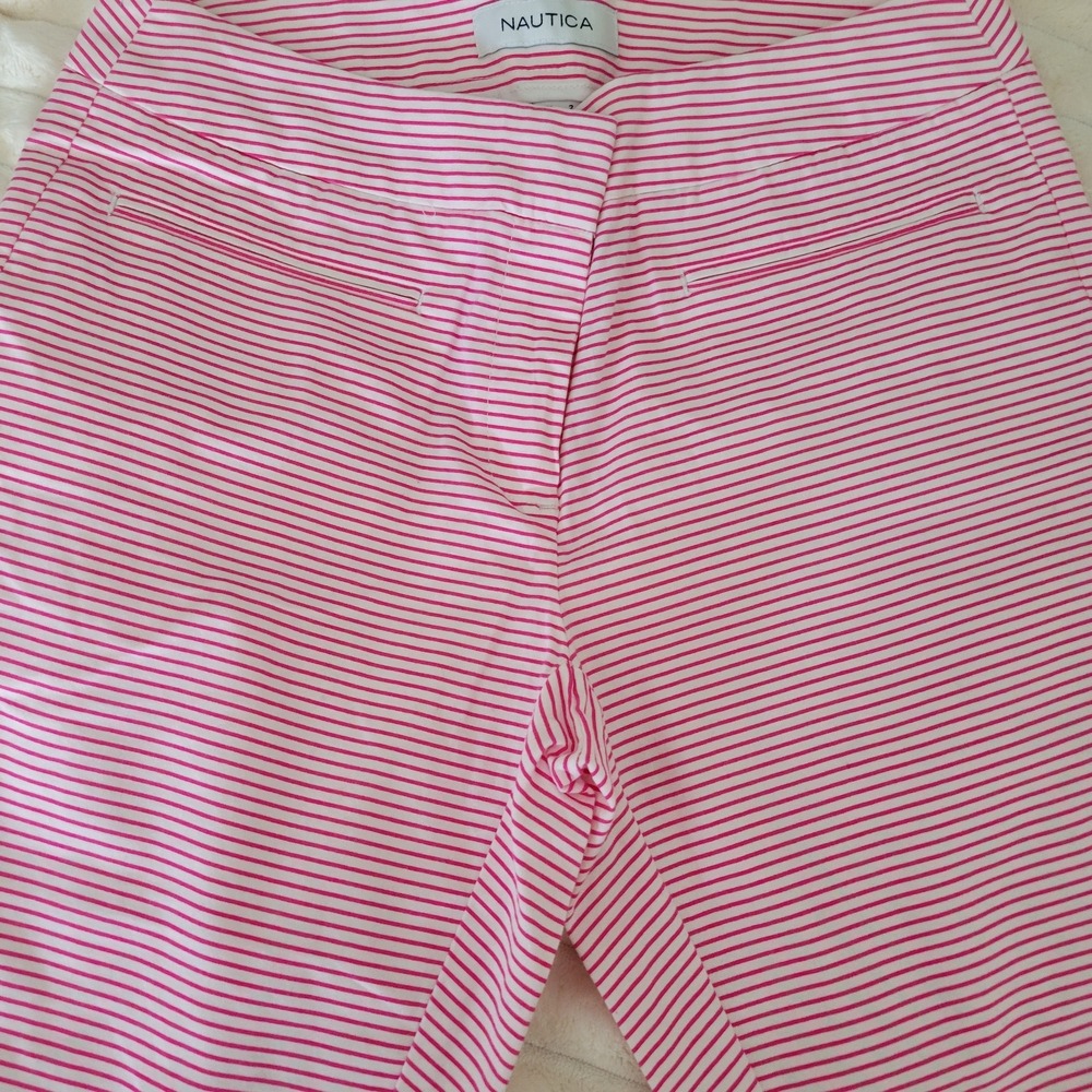 Nautica Pink Striped Shorts